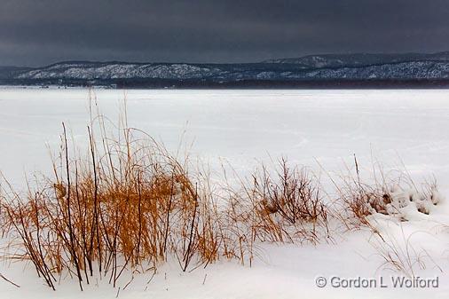 Frozen Ottawa River_12500.jpg - Photographed at Constance Bay, Ontario, Canada.